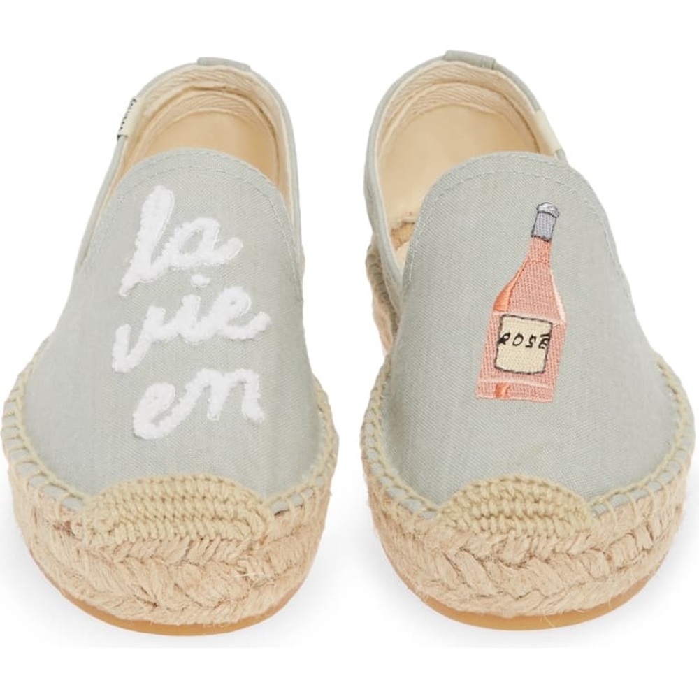Soludos Rosé Espadrille Flats